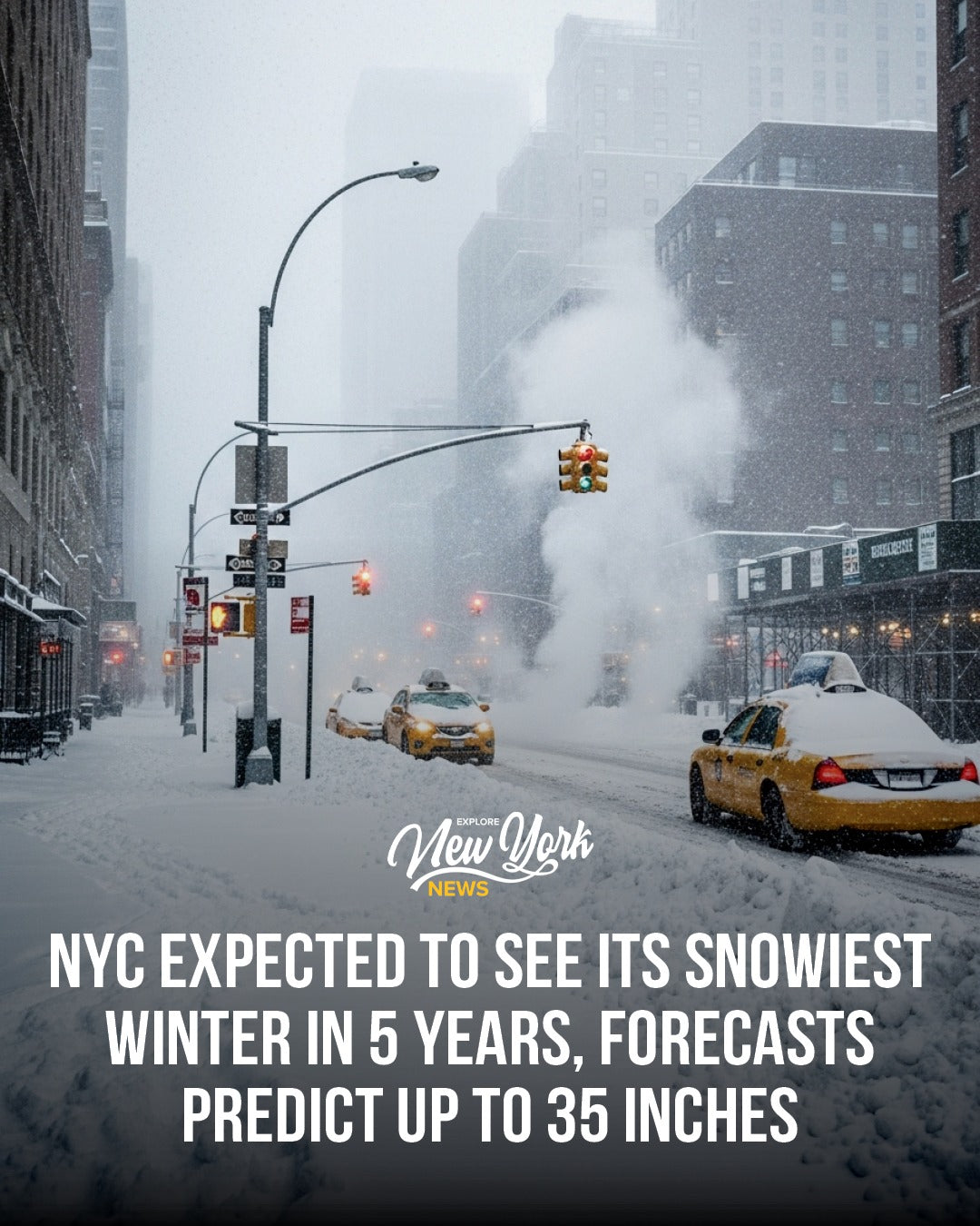 Snowiest NYC Winter in 5 Years
