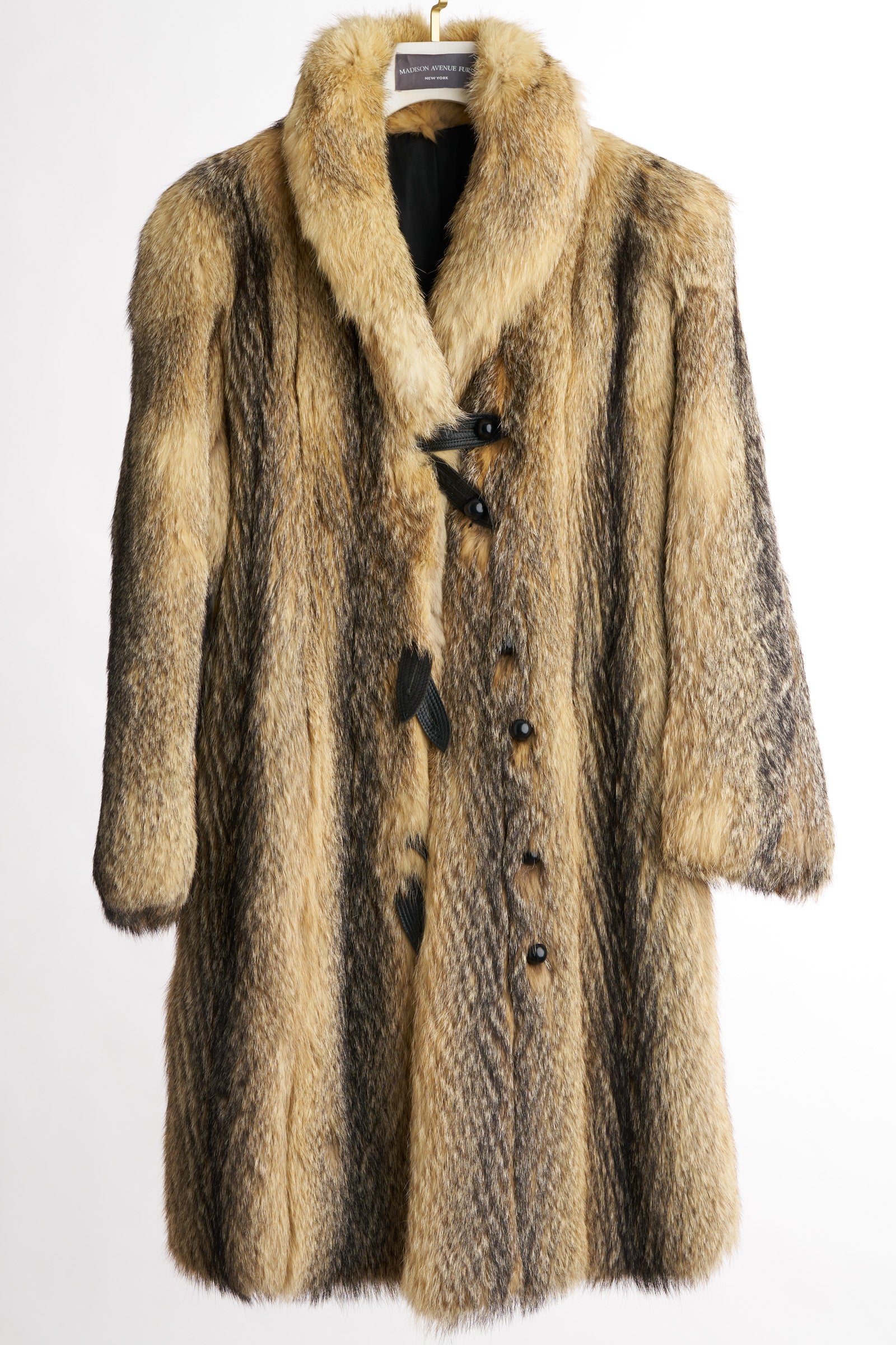 PRE-OWNED YVES SAINT LAURENT AMERICAN KIT FOX W/ WING COLLAR