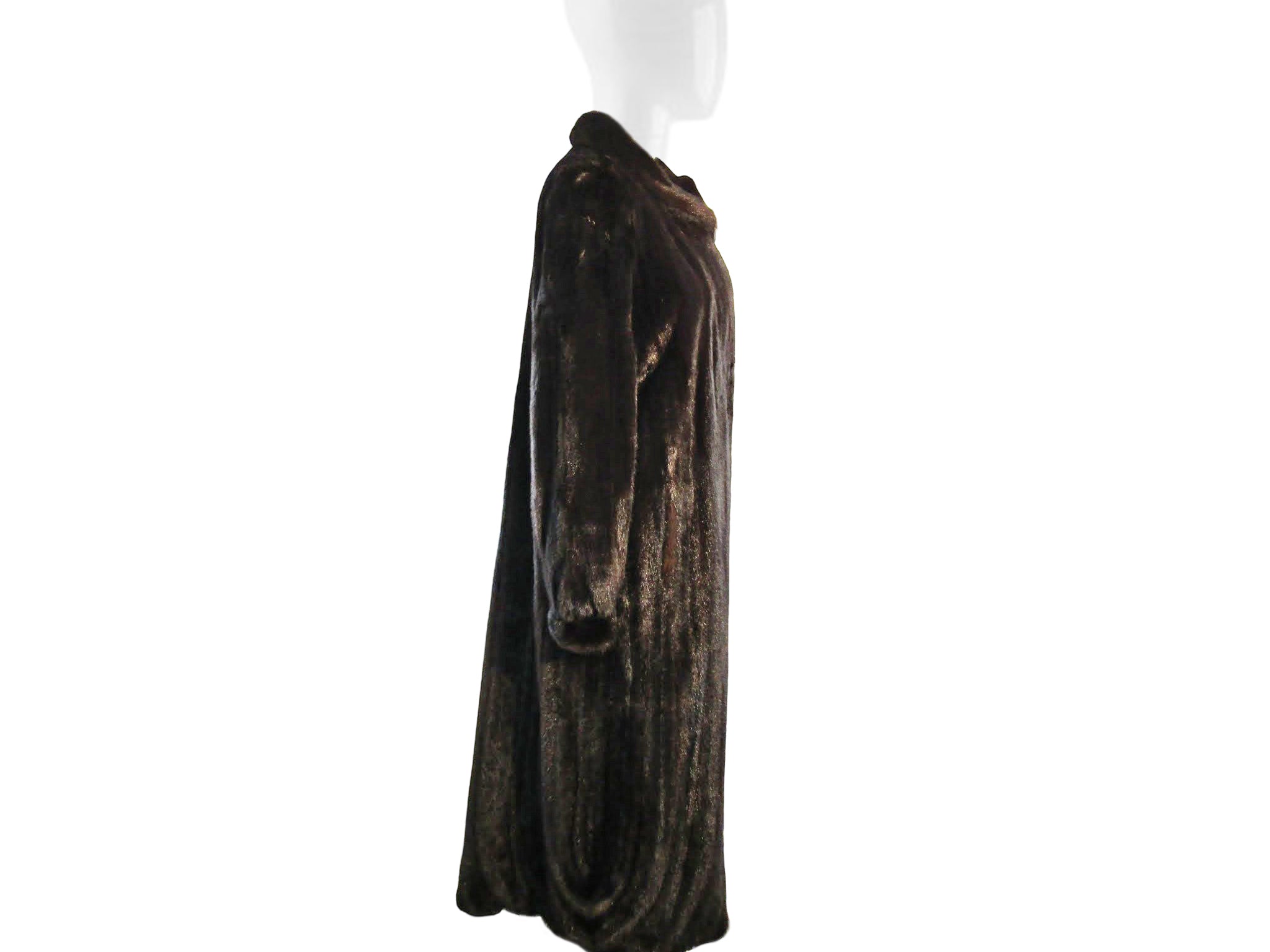 NATURAL RANCH MINK DIRECTIONAL COAT