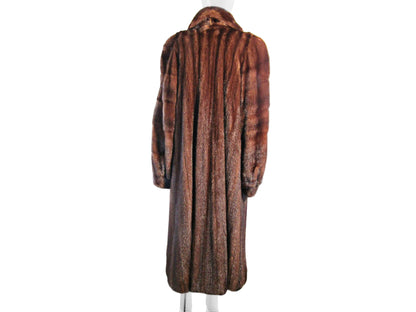 NATURAL MAHOGANY MINK COAT