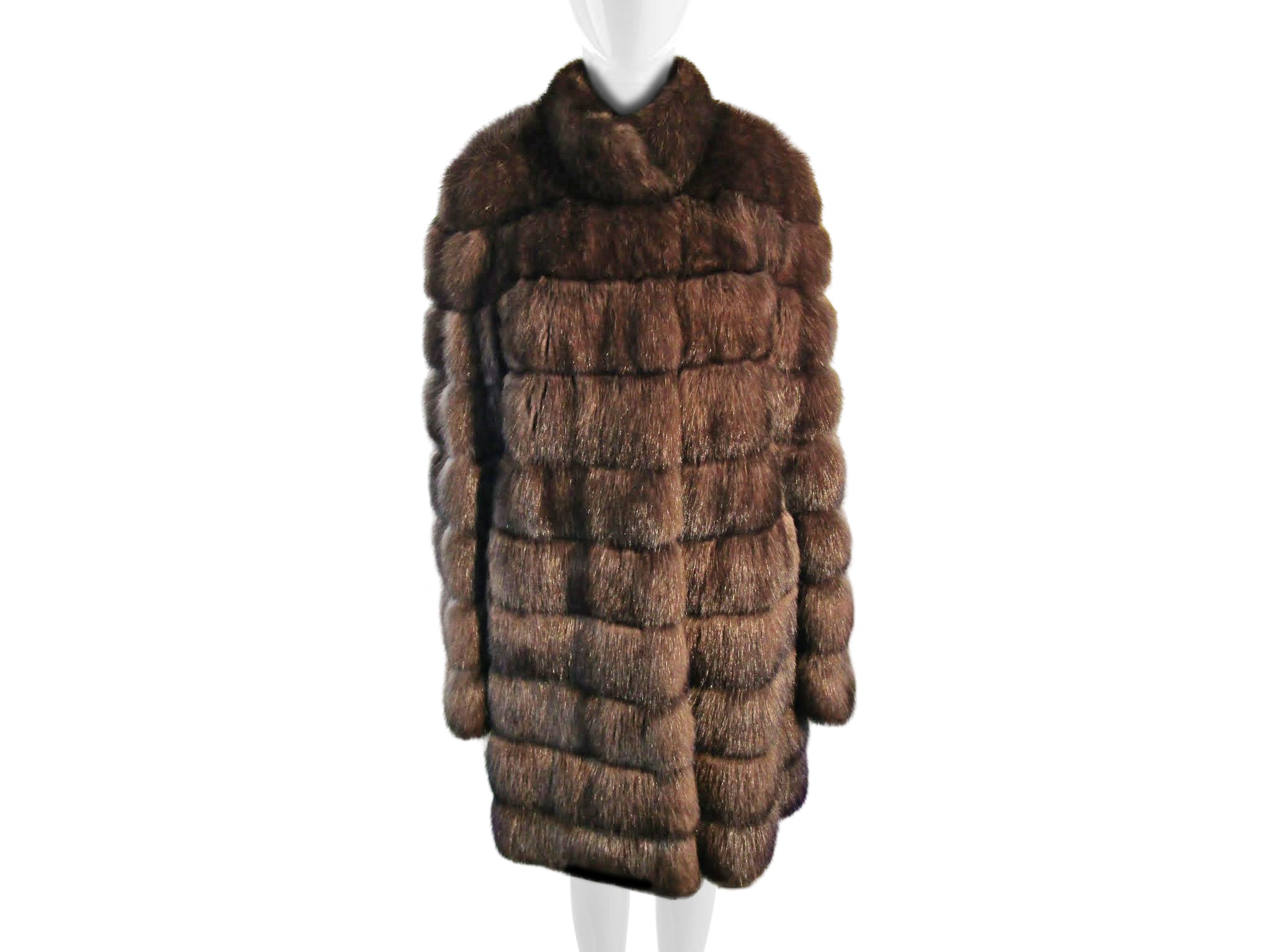 BARGUZINE RUSSIAN SABLE HORIAZONTAL 3/4 COAT