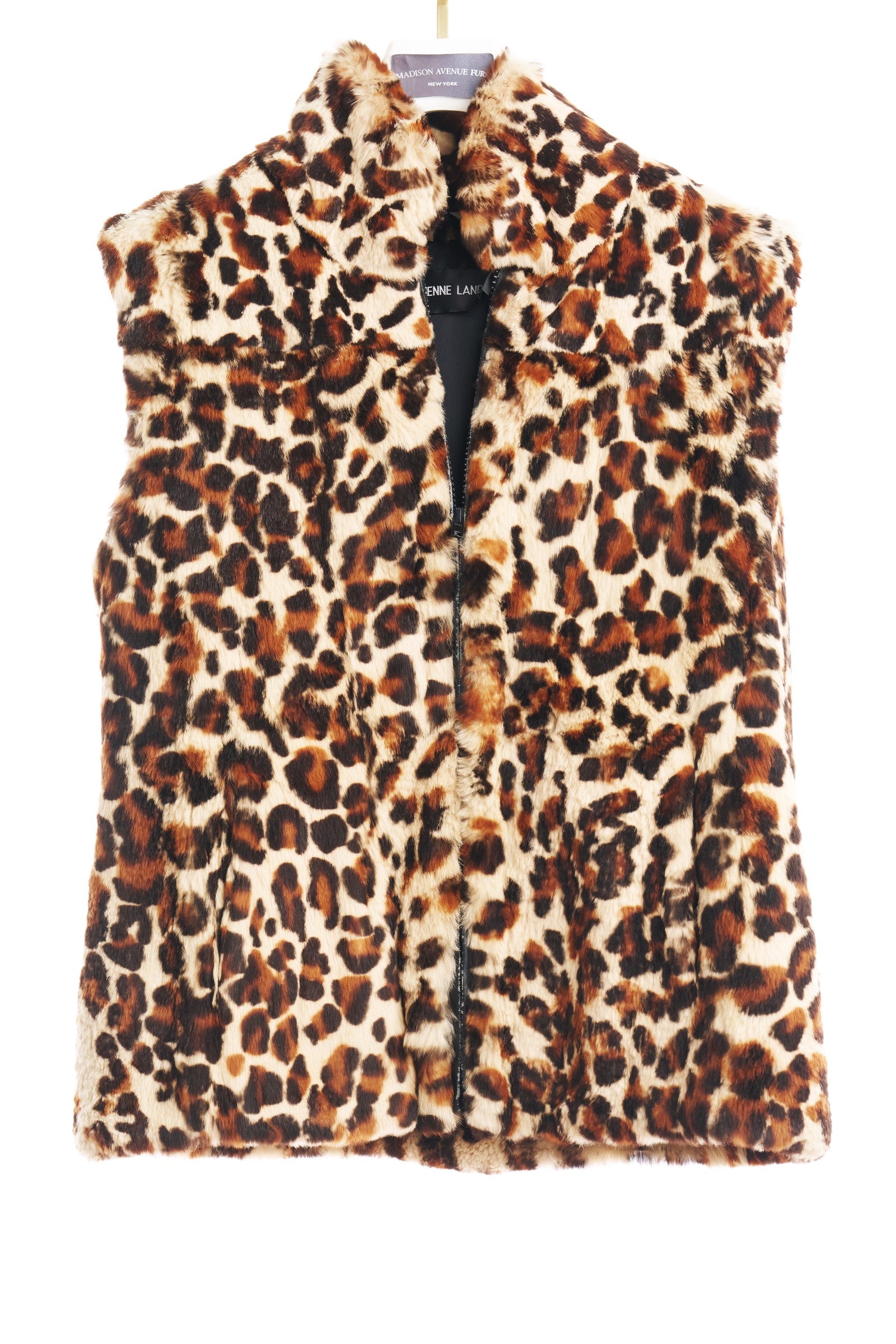 PRE-OWNED STENCILED REX RABBIT VEST