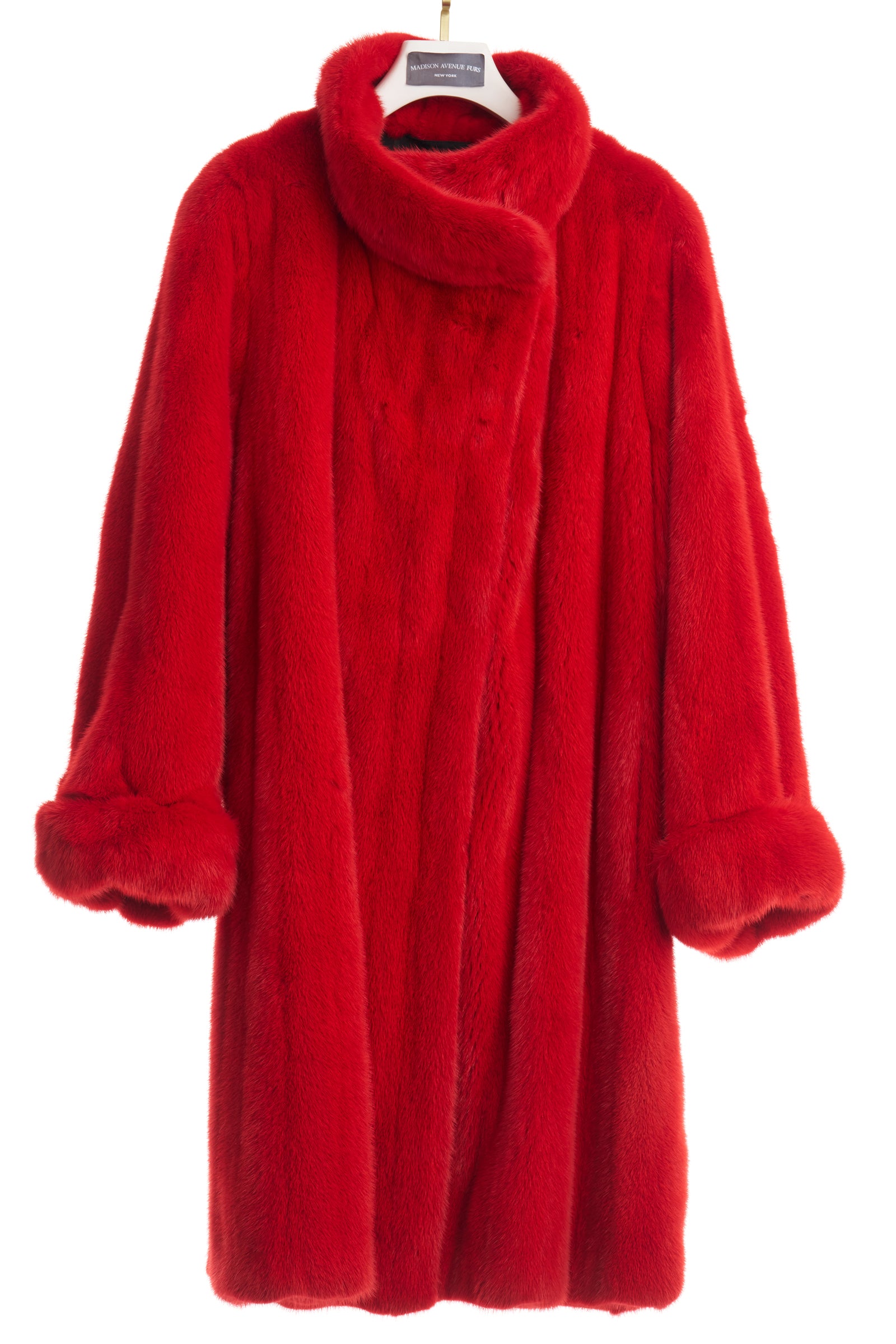 PRE-OWNED DYED RED SWING W/ TURN BACK CUFFS