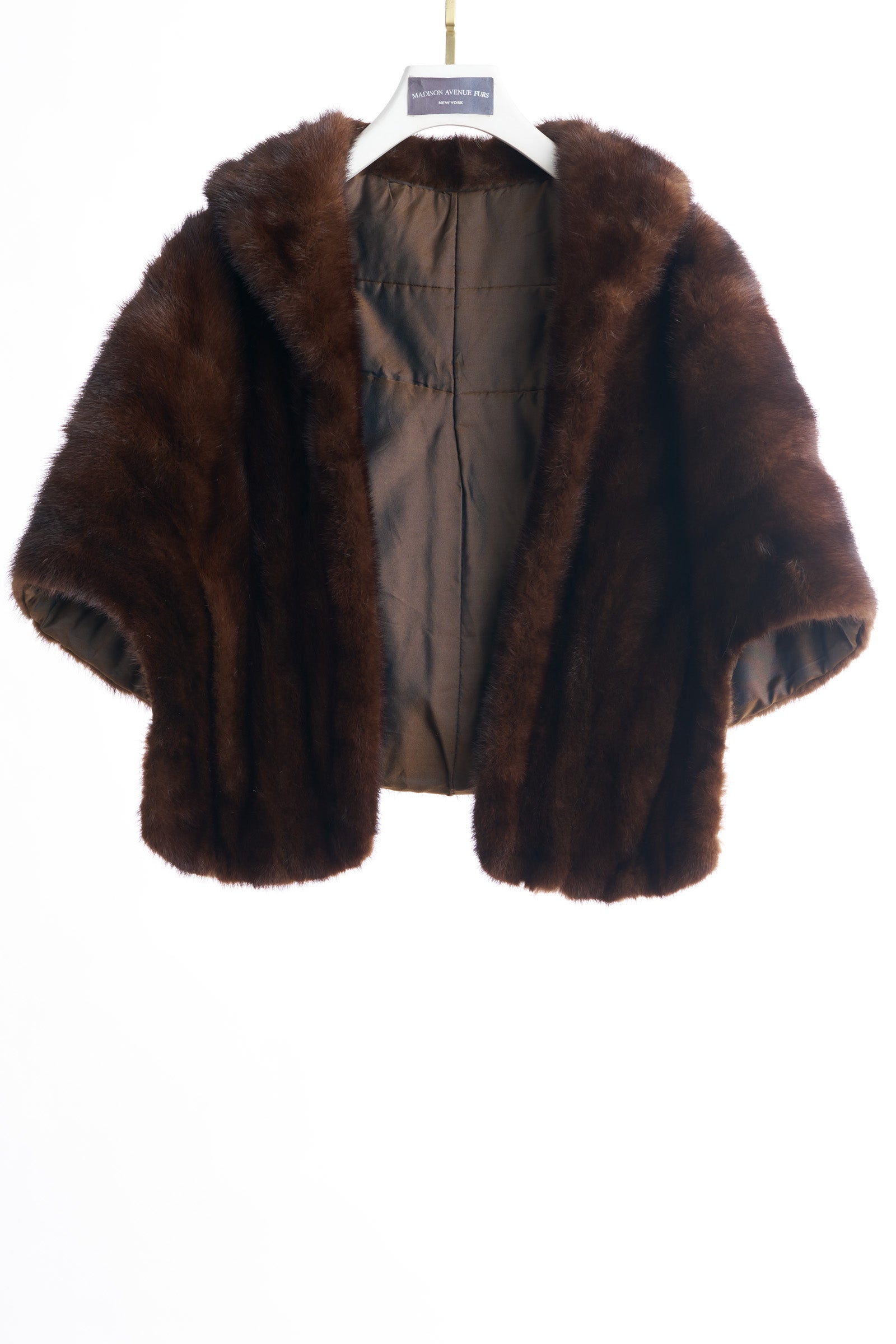 PRE-OWNED MAHOGANY MINK STOLE