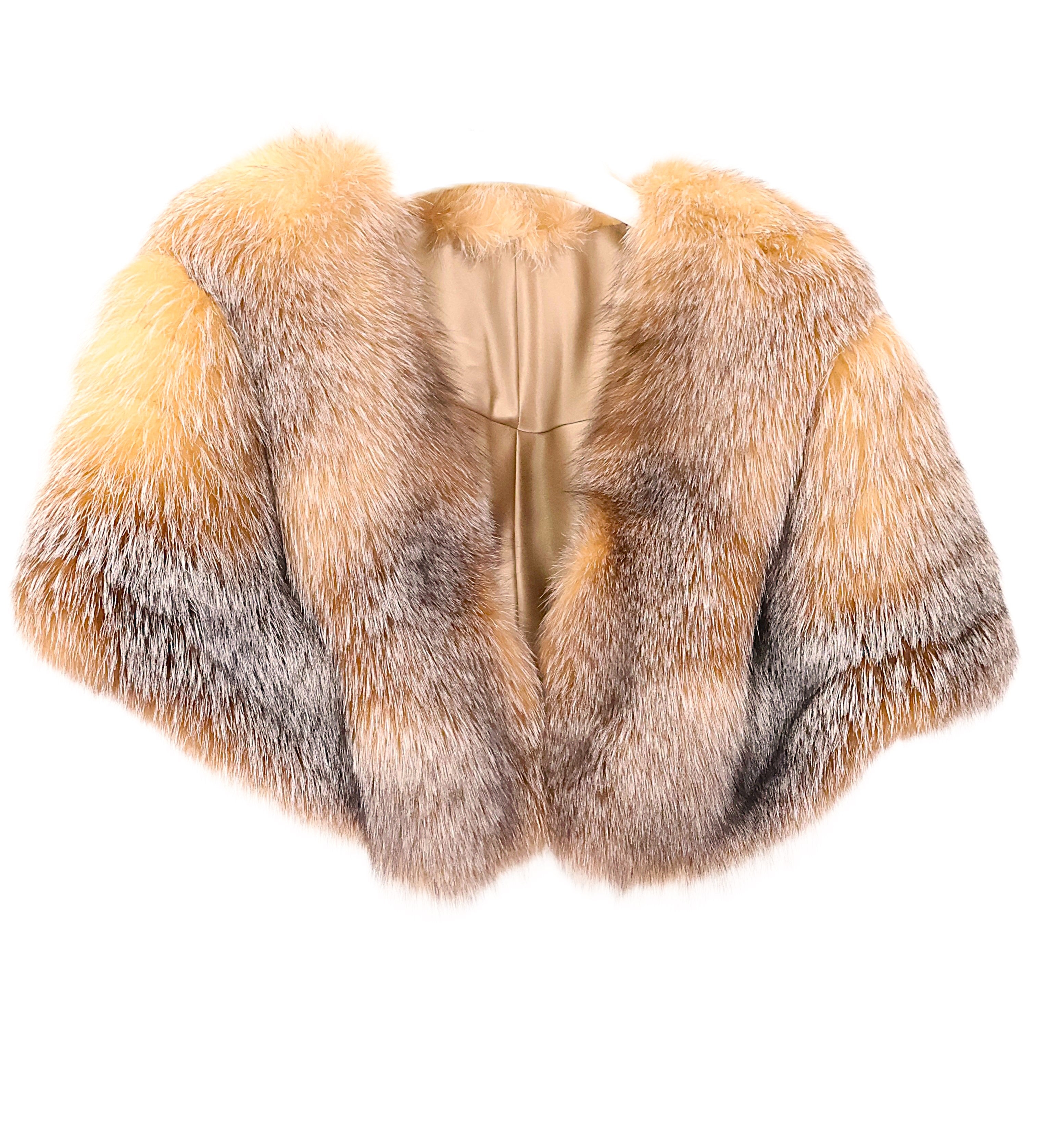 NEW CRYSTAL FOX EVENING STOLE