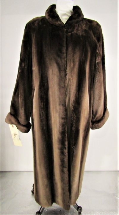 Pre-Owned Phantom Dyed Sheared Beaver Coat (Size: 10-12)