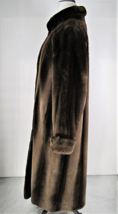 Pre-Owned Phantom Dyed Sheared Beaver Coat (Size: 10-12)